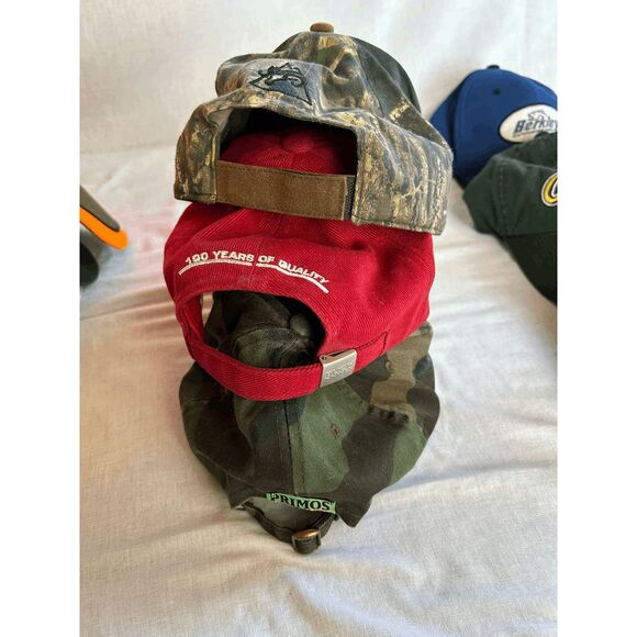 Men's Outdoor Themed Baseball Hat Lot of Nine Cabela's, Buck, Realtree, Bass Pro - Picture 5 of 7